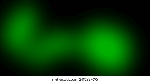 Dark green vector gradient blur texture. Shining colorful blur illustration in abstract style. Background for web designers.