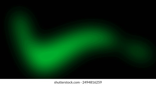 Dark green vector gradient blur texture. Shining colorful blur illustration in abstract style. Background for web designers.