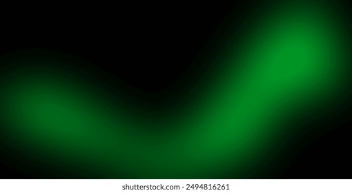 Dark green vector gradient blur texture. Shining colorful blur illustration in abstract style. Background for web designers.