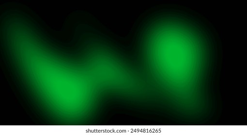 Dark green vector gradient blur texture. Shining colorful blur illustration in abstract style. Background for web designers.