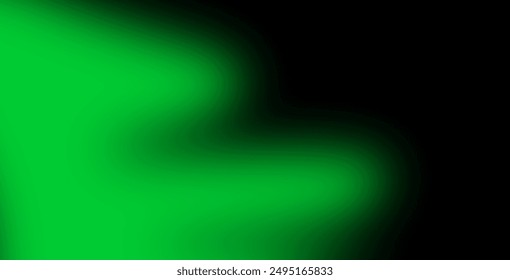 Dark green vector gradient blur texture. Shining colorful blur illustration in abstract style. Background for web designers.