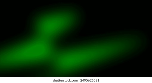 Dark green vector gradient blur texture. Shining colorful blur illustration in abstract style. Background for web designers.