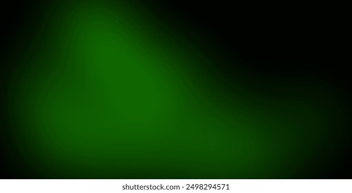 Dark green vector gradient blur texture. Shining colorful blur illustration in abstract style. Background for web designers.