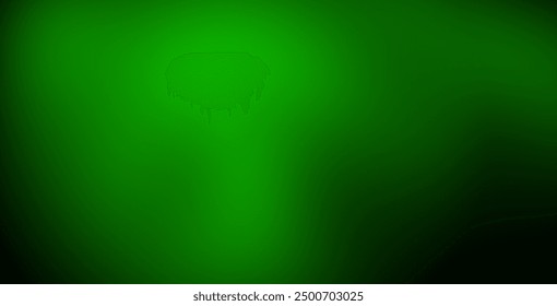 Dark green vector gradient blur texture. Shining colorful blur illustration in abstract style. Background for web designers.