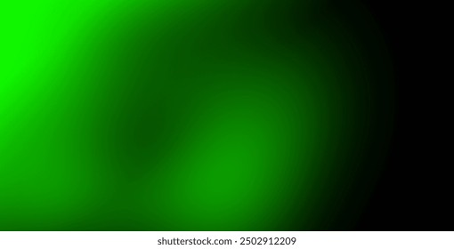 Dark green vector gradient blur texture. Shining colorful blur illustration in abstract style. Background for web designers.