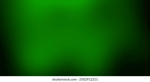 Dark green vector gradient blur texture. Shining colorful blur illustration in abstract style. Background for web designers.