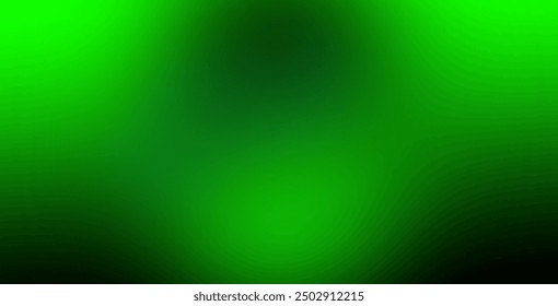 Dark green vector gradient blur texture. Shining colorful blur illustration in abstract style. Background for web designers.