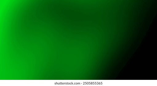 Dark green vector gradient blur texture. Shining colorful blur illustration in abstract style. Background for web designers.