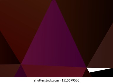 Dark Green vector gradient triangles pattern. Colorful illustration in abstract style with triangles. Template for cell phone's backgrounds.