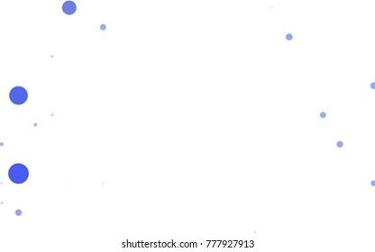 Dark Green vector illustration which consist of circles. Dotted gradient design for your business. Creative geometric background in halftone style with colored spots.