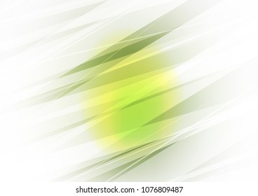 Dark Green vector indian curved pattern. Modern geometrical abstract illustration with doodles. The template can be used as a background for cell phones.