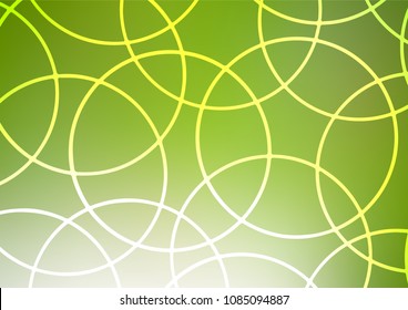 Dark Green vector indian curved pattern. An elegant bright illustration with lines in Natural style. Brand-new design for your business.