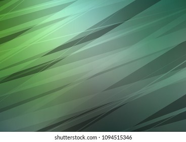 Dark Green vector indian curved background. A completely new color illustration in doodle style. The doodle design can be used for your web site.