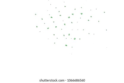 Dark Green vector layout with banking symbols. Blurred design in with symbols of EUR, USD, JPY. Smart design for your business advert of economic, wealth.