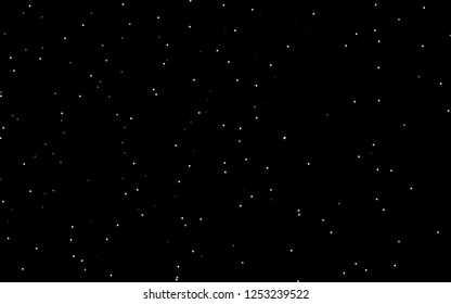 Dark Green vector layout with bright stars. Blurred decorative design in simple style with stars. The pattern can be used for new year ad, booklets.