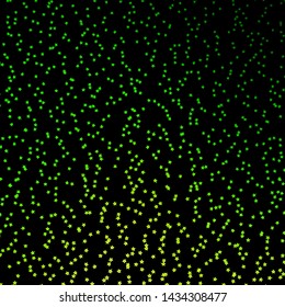 Dark Green vector layout with bright stars. Blur decorative design in simple style with stars. Theme for cell phones.