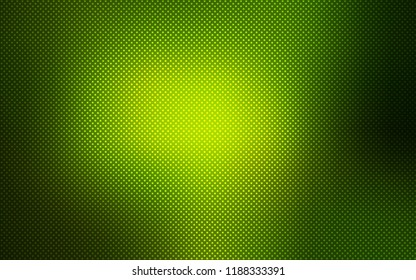 Dark Green vector layout with circle shapes. Glitter abstract illustration with blurred drops of rain. Beautiful design for your business advert.