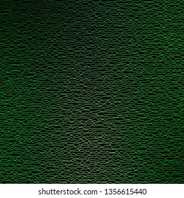 Dark Green vector layout with circular arc. Bright sample with colorful bent lines, shapes. Pattern for busines booklets, leaflets