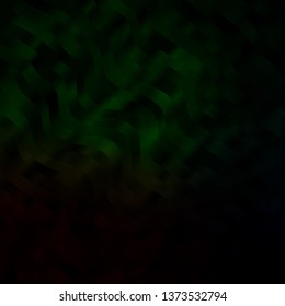 Dark Green vector layout with curves. Illustration in abstract style with gradient curved.  Best design for your posters, banners.