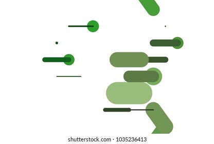 Dark Green vector layout with flat lines. Blurred decorative design in simple style with lines. The pattern can be used for medical ad, booklets, leaflets
