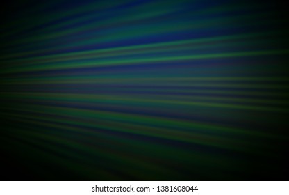 Dark Green vector layout with flat lines. Blurred decorative design in simple style with lines. Pattern for your busines websites.