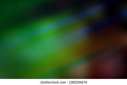 Dark Green vector layout with flat lines. Blurred decorative design in simple style with lines. Pattern for ads, posters, banners.