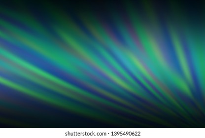 Dark Green vector layout with flat lines. Glitter abstract illustration with colorful sticks. Pattern for ads, posters, banners.