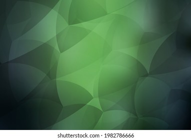 Diseño vector verde oscuro con líneas, triángulos. Diseño decorativo de estilo abstracto con triángulos. Mejor diseño inteligente para su negocio.