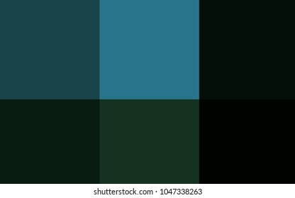 Dark Green vector layout with set of colors. Decorative design of colorful palette. Smart set of colors for your work as a designer.