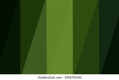 Dark Green vector low poly layout. Creative geometric illustration in Origami style with gradient. The template for cell phone's backgrounds.