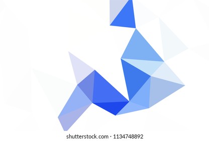 Dark Green vector low poly cover. Modern abstract illustration with triangles. Textured pattern for your backgrounds.