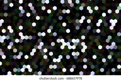 Dark Green vector low poly background. A sample with a polygonal design. Low poly illustration, low polygonal background.