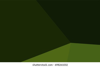 Dark Green vector low poly pattern. Shining colored illustration in a brand-new style. A completely new template for your business design.