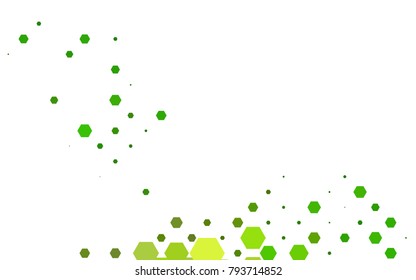 Dark Green vector low poly background. A sample with a polygonal design. Low poly illustration, low polygonal background.
