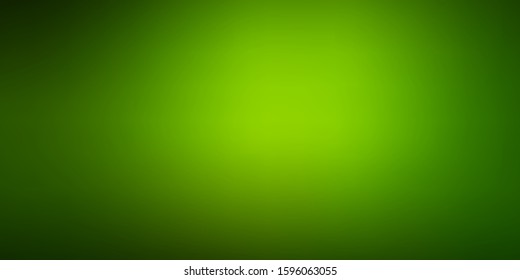 Dark Green vector modern blurred backdrop. Shining colorful illustration in blur style. New side for your design.