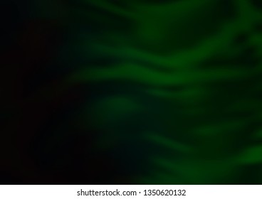 Dark Green vector modern bokeh pattern. An elegant bright illustration with gradient. The best blurred design for your business.