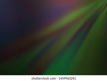 Dark Green vector modern bokeh pattern. A completely new color illustration in a bokeh style. A completely new design for your business.