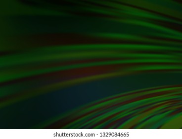 Dark Green vector modern elegant template. An elegant bright illustration with gradient. The blurred design can be used for your web site.
