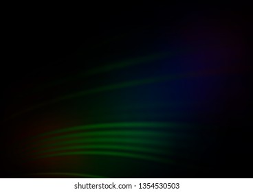 Dark Green vector modern elegant template. A completely new color illustration in a bokeh style. The blurred design can be used for your web site.