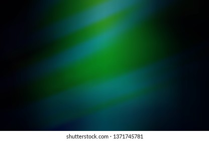 Dark Green vector modern elegant backdrop. Glitter abstract illustration with gradient design. New style design for your brand book.