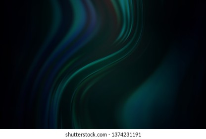 Dark Green vector modern elegant background. Glitter abstract illustration with gradient design. New style design for your brand book.
