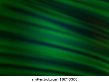 Dark Green vector modern elegant template. Glitter abstract illustration with an elegant design. The background for your creative designs.