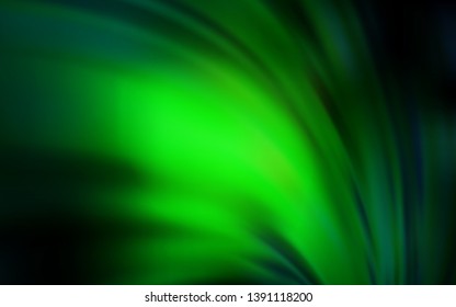 Dark Green vector modern elegant background. Abstract colorful illustration with gradient. Elegant background for a brand book.