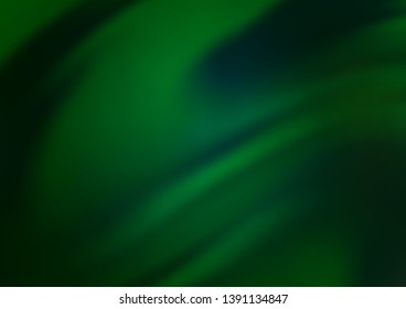 Dark Green vector modern elegant template. A completely new color illustration in a bokeh style. A completely new template for your design.