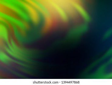 Dark Green vector modern elegant background. A vague abstract illustration with gradient. The elegant pattern for brand book.