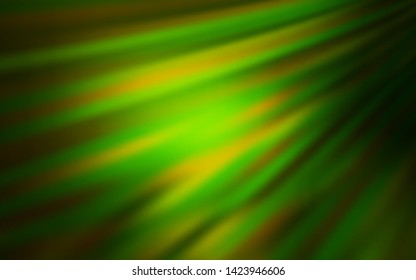Dark Green vector modern elegant background. Colorful abstract illustration with gradient. Background for a cell phone.