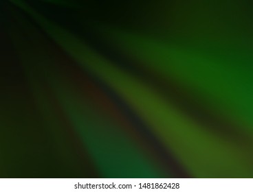 Dark Green vector modern elegant background. Shining colorful illustration in a Brand new style. The template for backgrounds of cell phones.