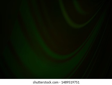 Dark Green vector modern elegant background. Modern geometrical abstract illustration with gradient. The best blurred design for your business.