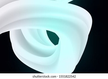 Dark Green vector modern elegant layout. Colorful illustration in abstract style with gradient. Completely new design for your business.