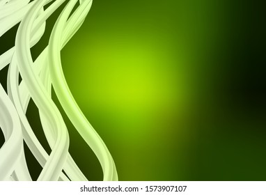 Dark Green vector modern elegant backdrop. Glitter abstract illustration with gradient design. New design for your business.
